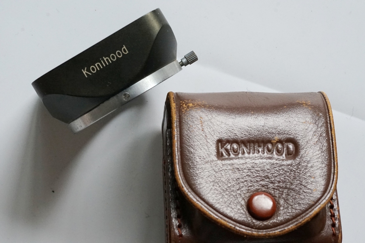 Konica Lens Hood+ Kenko UV For Konica IIIM Camera！
