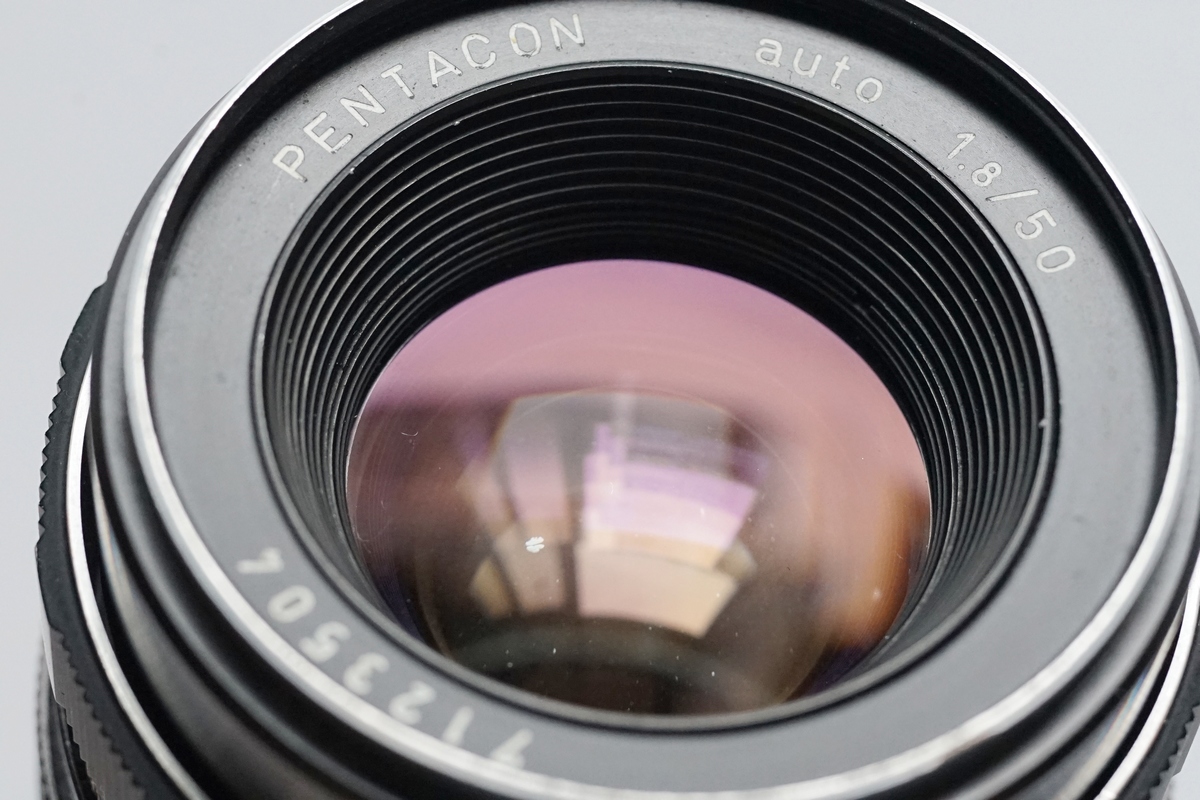 Pentacon Auto 50/1.8 lens with M42 Mount