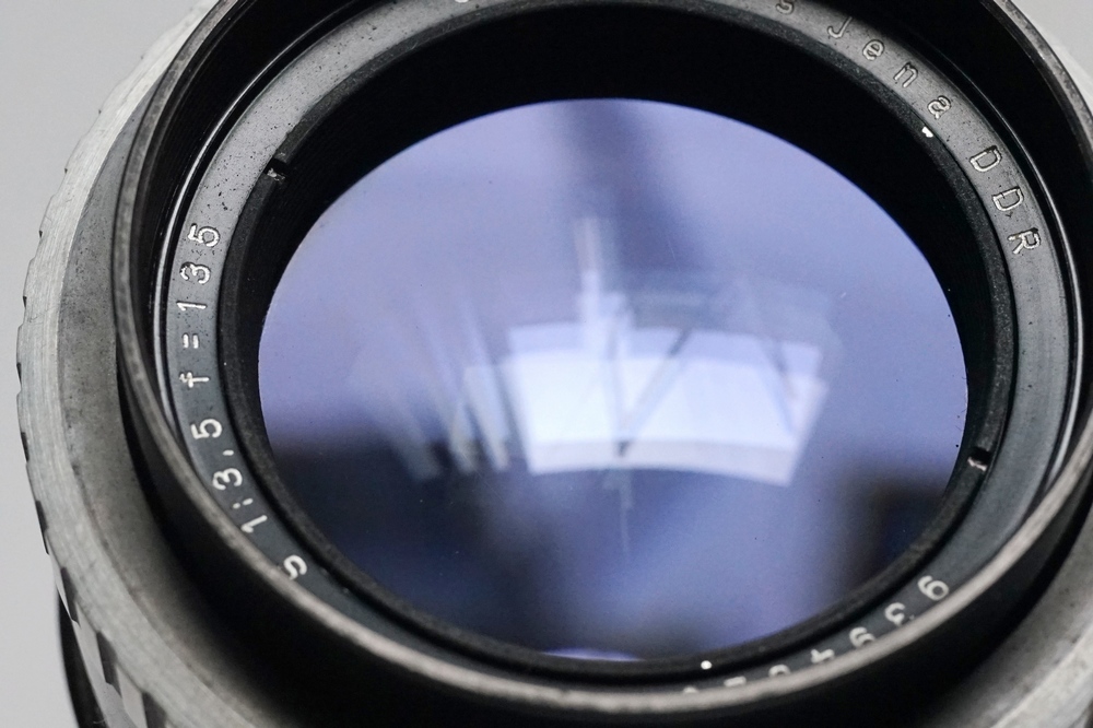 Carl Zeiss Jena 135 F 3.5 M42 Mount Lens made in Germnay