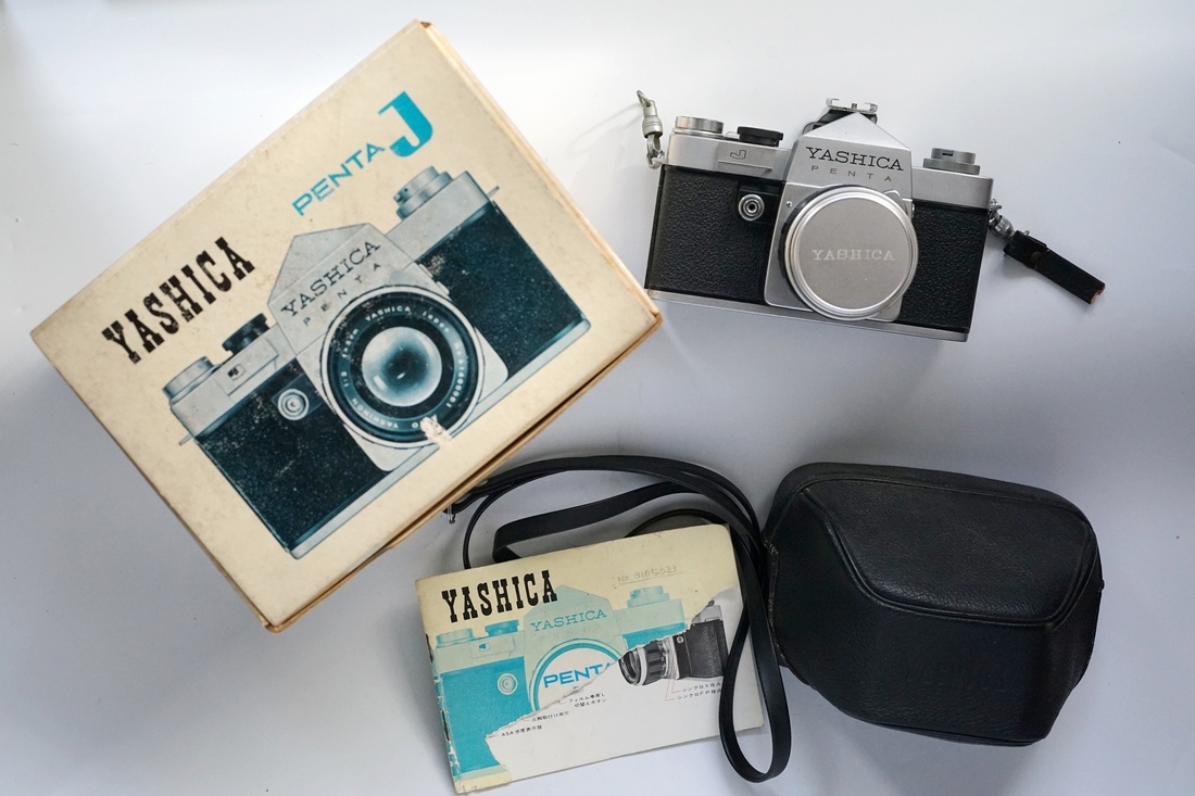 @FULL PACKING@ Yashica Penta J SLR Camera with Yashinon 50mm f/2 Lens